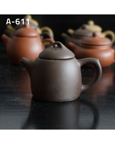 Mini Qin Quan Teapot teapot, black clay, beauty