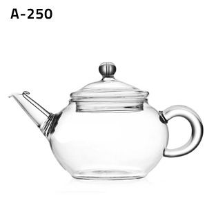 Small glass teapot, 200ml 