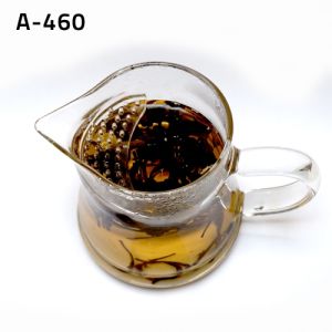 Glass pitcher 250ml with build in filter